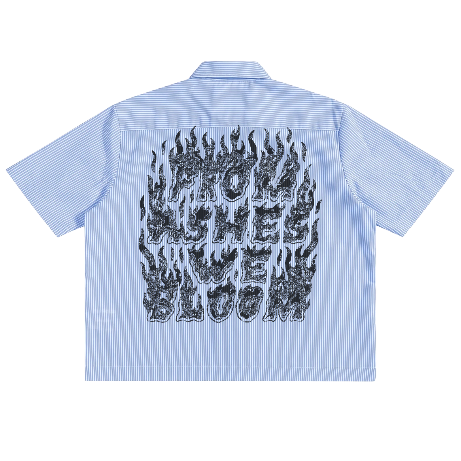 From Ashes Boxy Button Up - Back