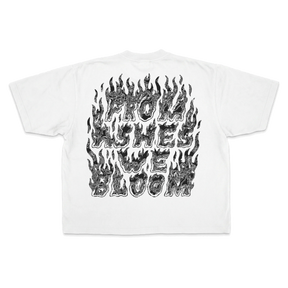 From Ashes Drop Tee - White - Back