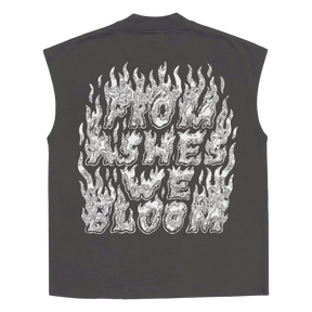From Ashes Sleeveless Tee - Grey - Back