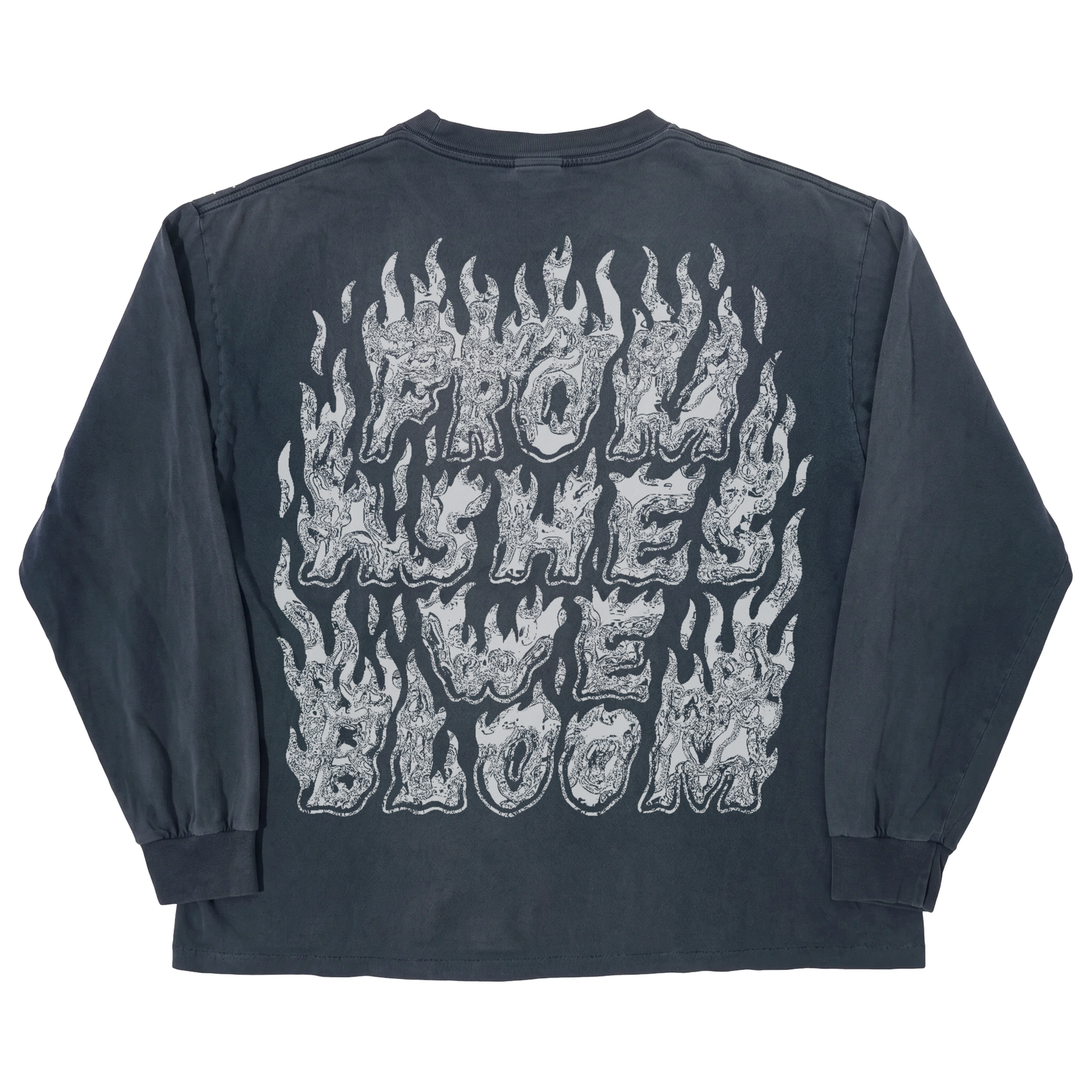 From Ashes L/S Tee - Blue - Back