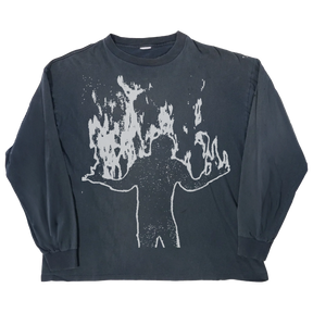 From Ashes L/S Tee - Blue - Front