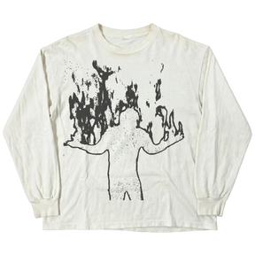 From Ashes L/S Tee - White - Front