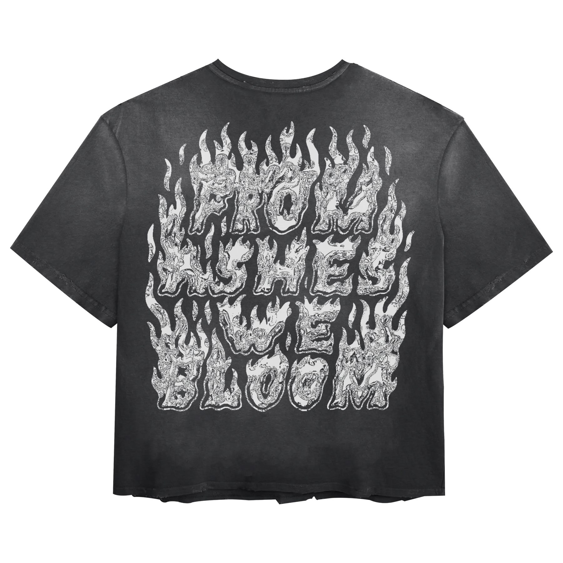 From Ashes Tee - Black - Back