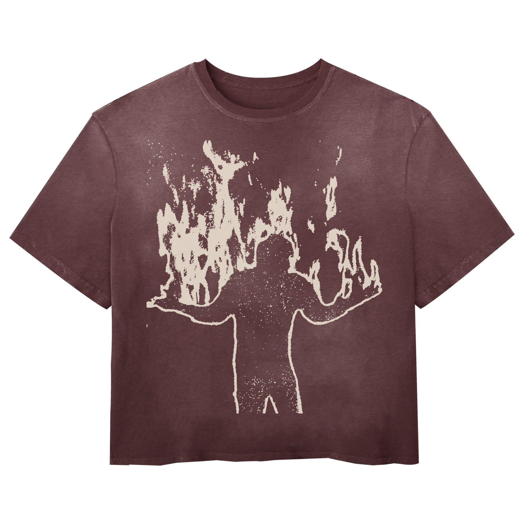 From Ashes Tee - Red - Front