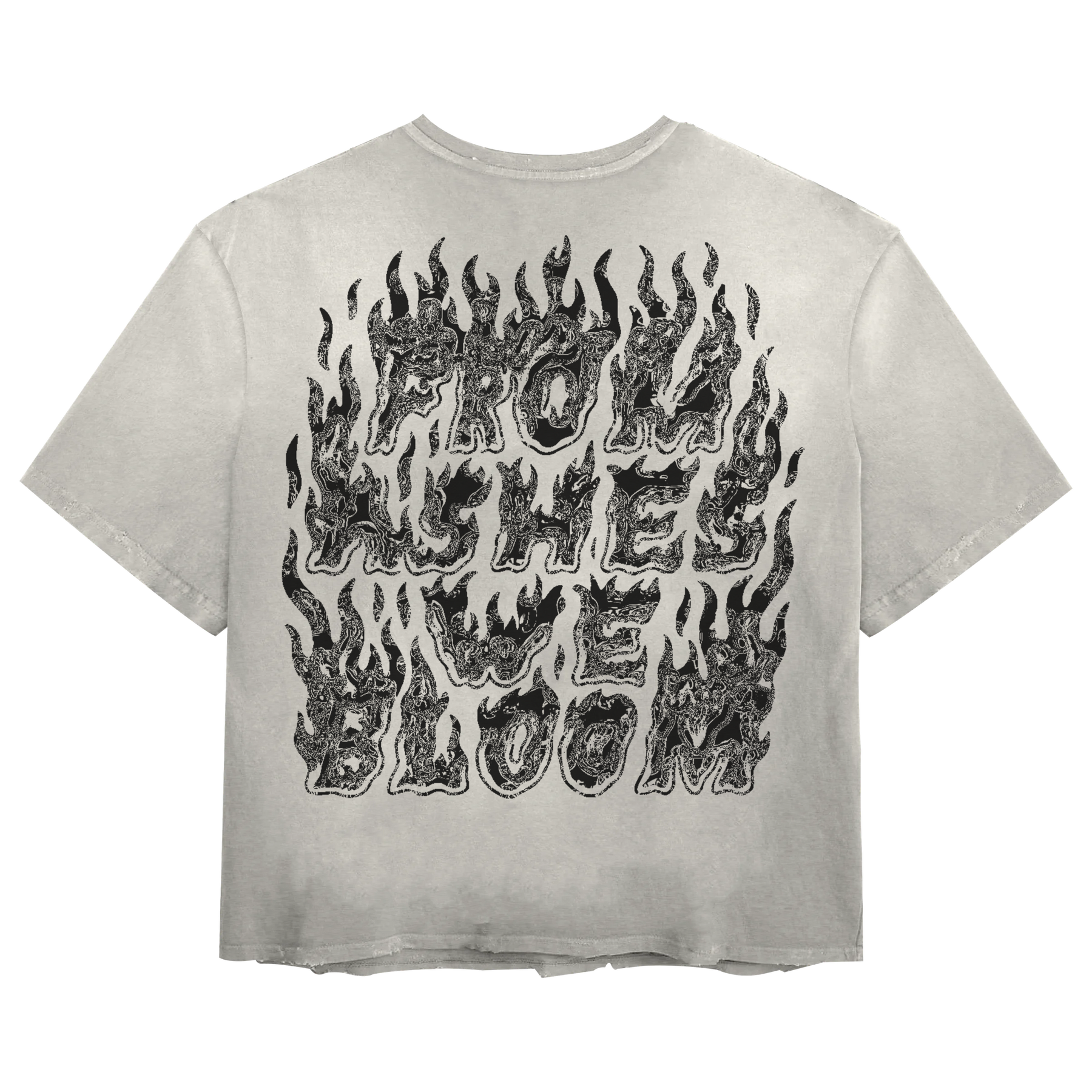From Ashes Tee - White - Back