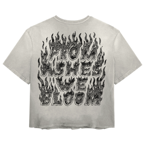 From Ashes Tee - White - Back