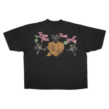 From Your True Loves Drop Tee - Black - Front