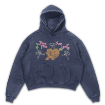 From Your True Loves Hoodie - Blue - Front