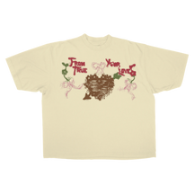 From Your True Loves Drop Tee - Cream - Front
