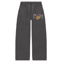From Your True Loves Baggy Sweatpants - Grey - Front