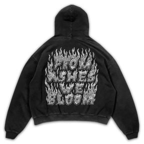 From Ashes Hoodie - Black - Back