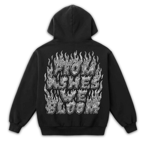 From Ashes Zip Up - Black - Back