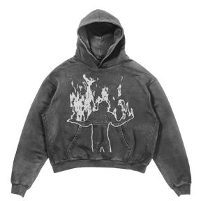 From Ashes Hoodie - Grey - Front