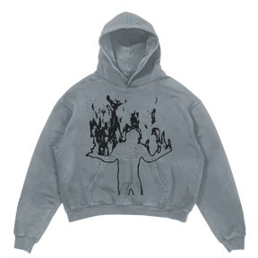 From Ashes Hoodie - Sage - Front