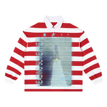 Heading Somewhere Stripe Polo - Red - Front