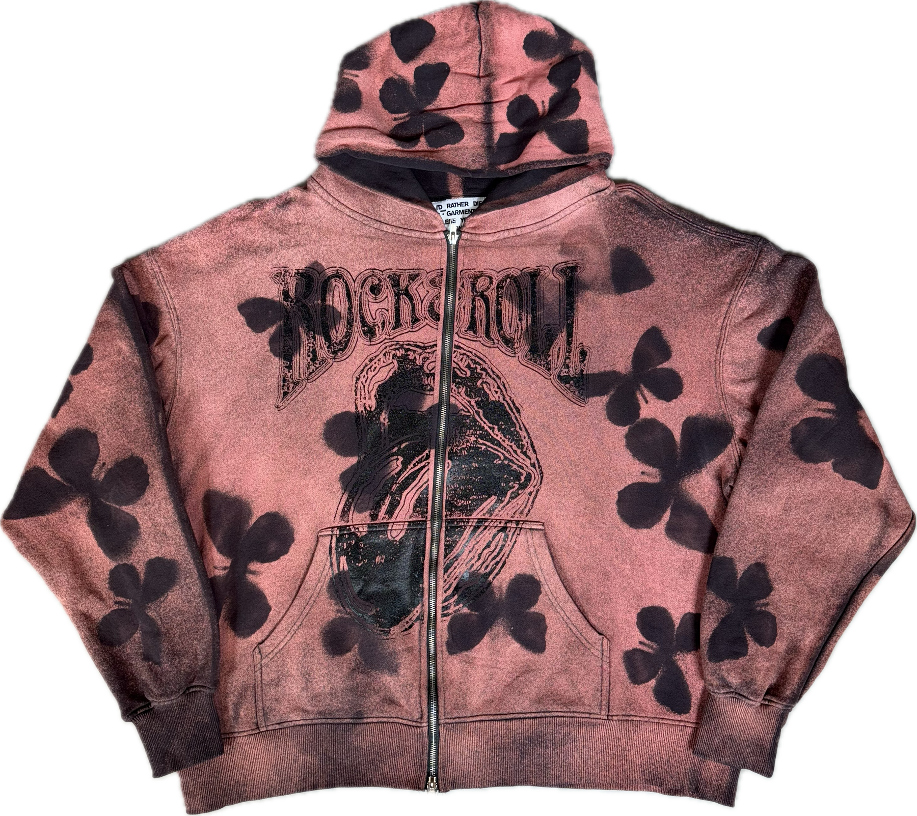 ROCK HOUSE BUTTERFLY ZIP-UP