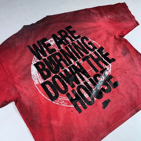 NUKE RED BURNING TEE