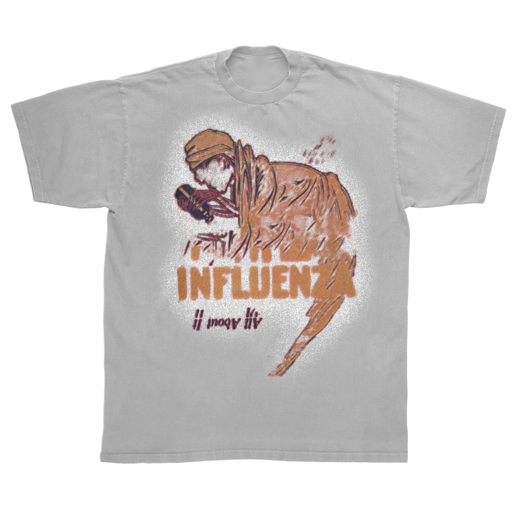 Influenza Classic Tee - White - Front