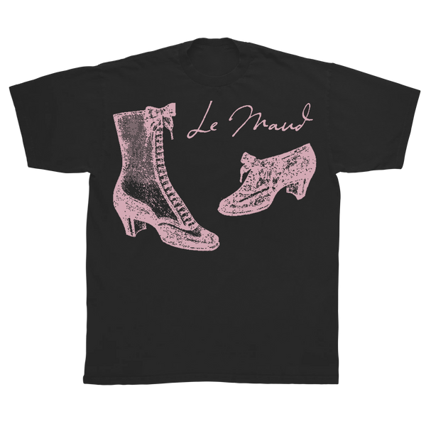 Le Maud Classic Tee - Black - Front
