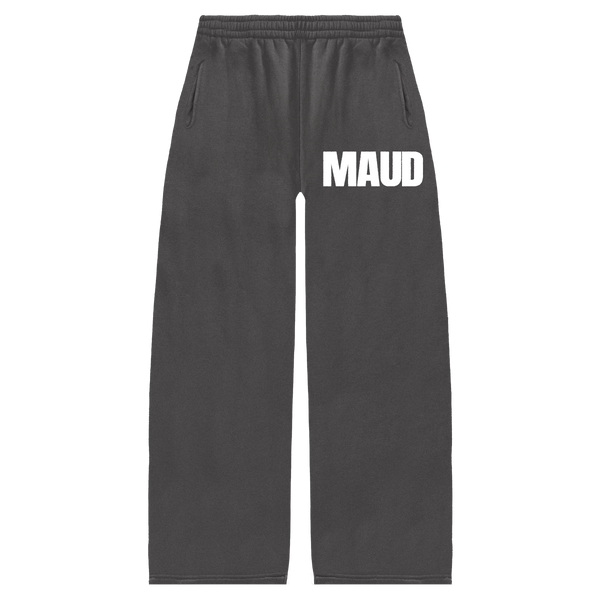 Little Library Baggy Sweatpants - Grey - Front
