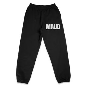 Little Library Sweatpants - Black - Front