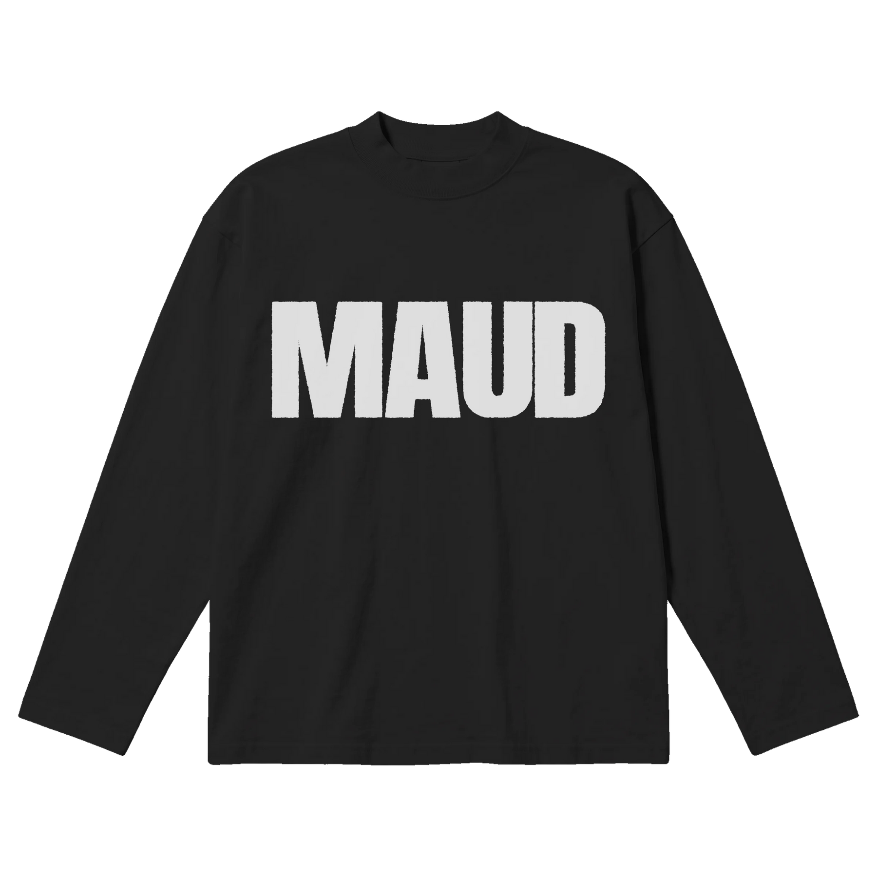 Little Library Baggy L/S Tee - Black - Front