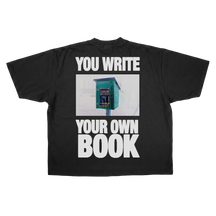 Little Library Baggy Tee - Black - Back