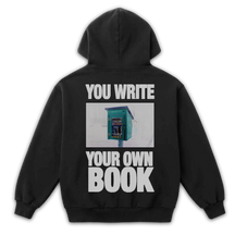 Little Library Zip Up - Black - Back