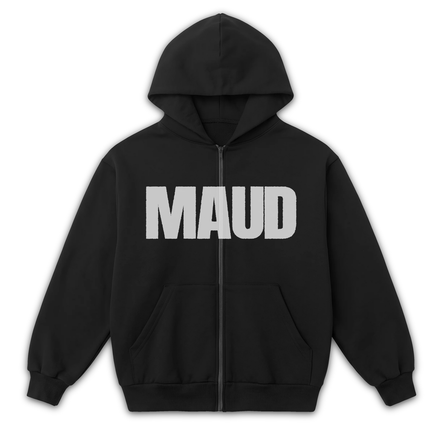 Little Library Zip Up - Black - Front
