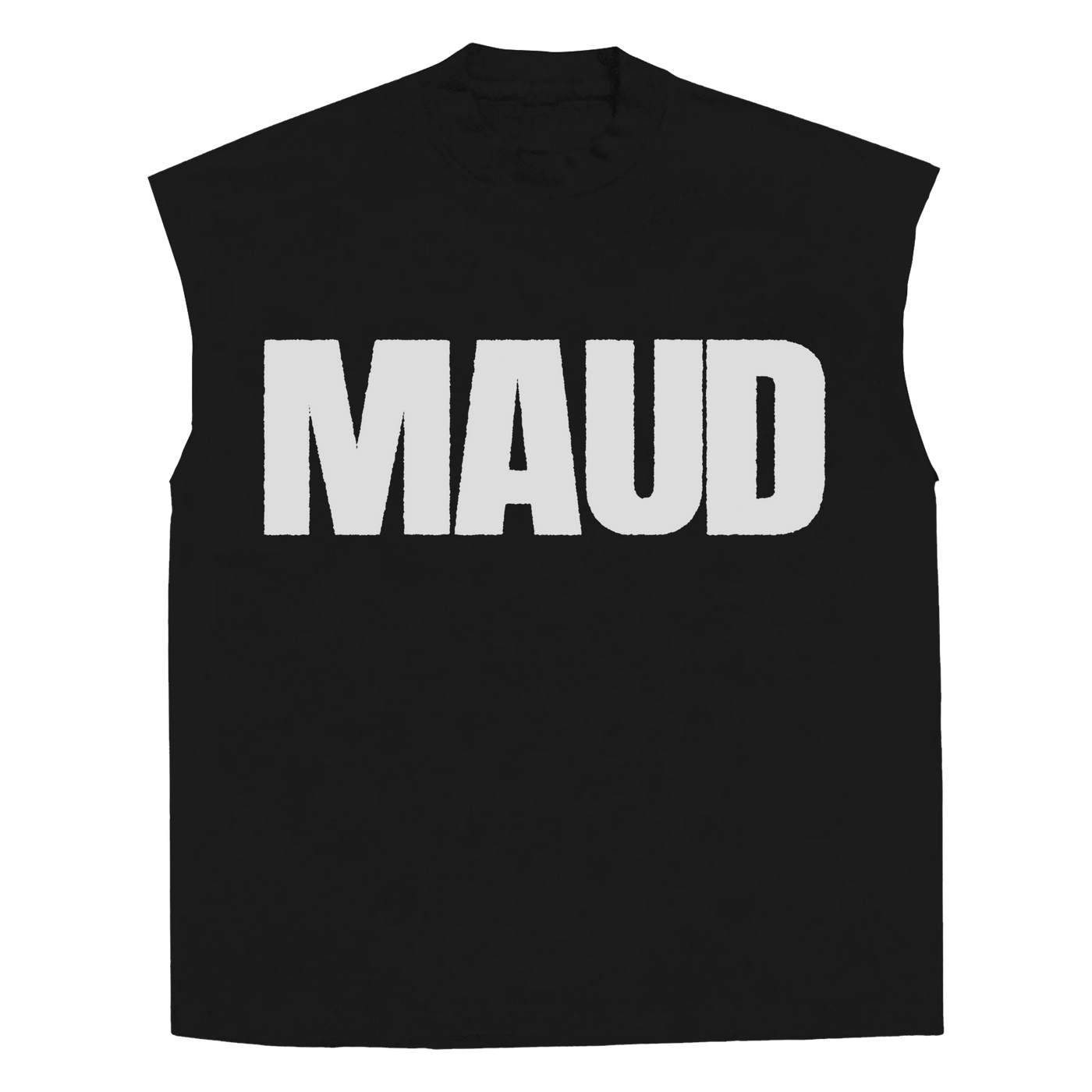 Little Library Sleeveless Tee - Black - Front