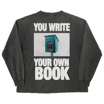 Little Library L/S Tee - Black - Back