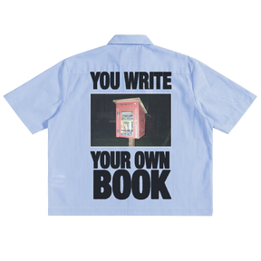 Little Library Boxy Button Up - Back