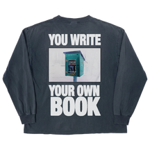 Little Library L/S Tee - Blue - Back