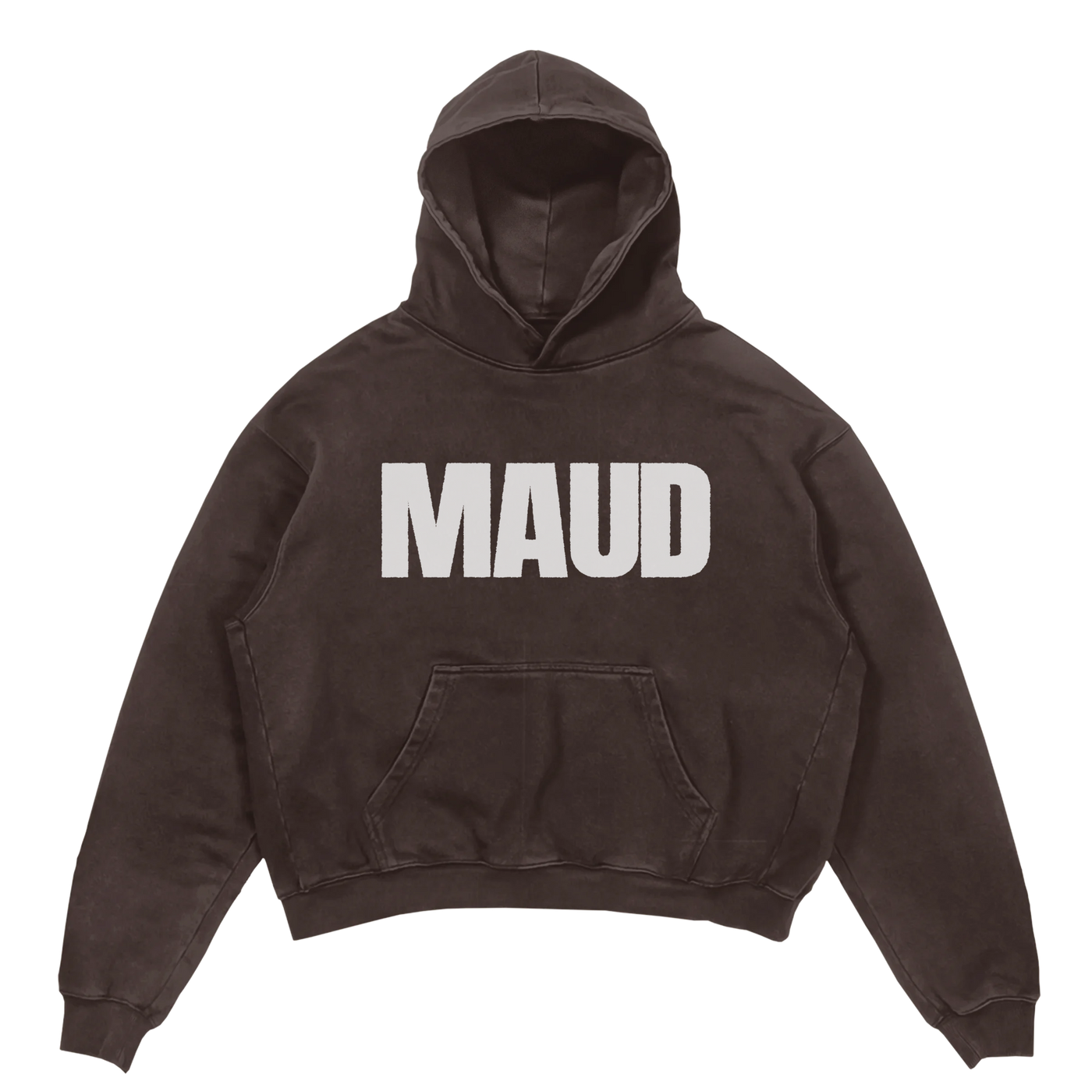 Little Library Hoodie - Brown - Front