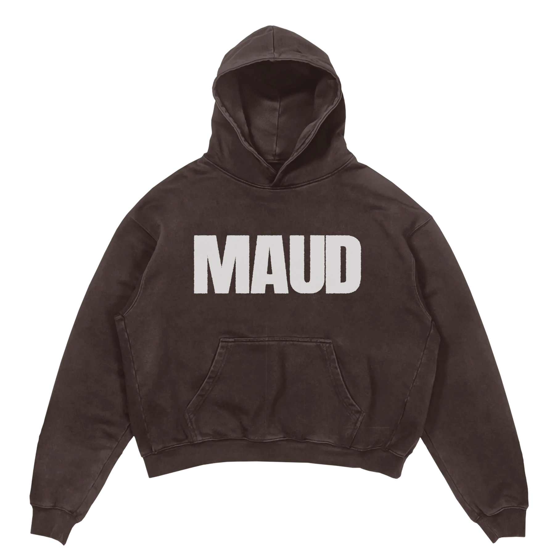 Little Library Hoodie - Brown - Front