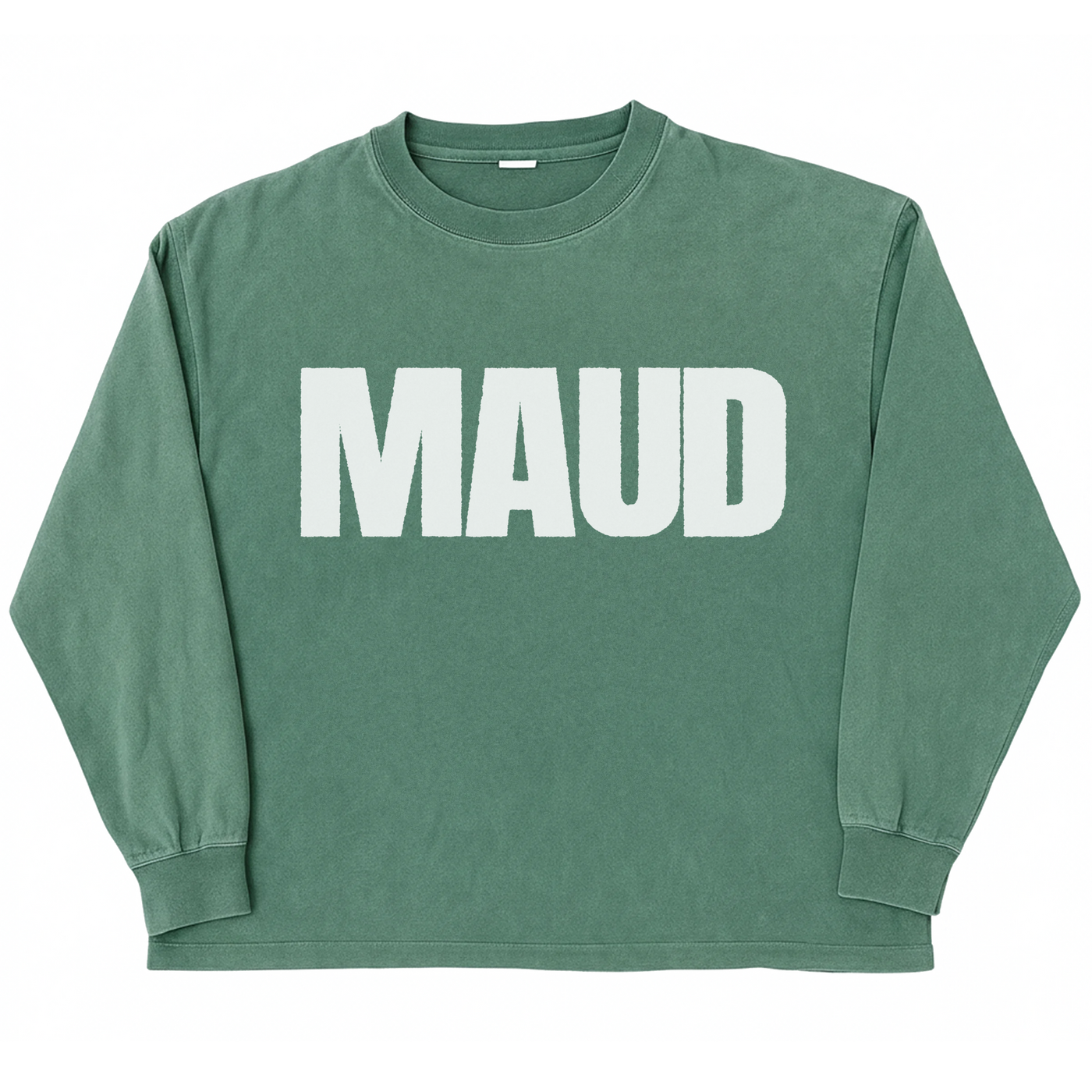 Little Library L/S Tee - Green - Front