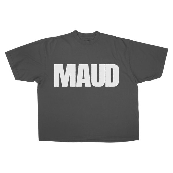Little Library Baggy Tee - Grey - Front