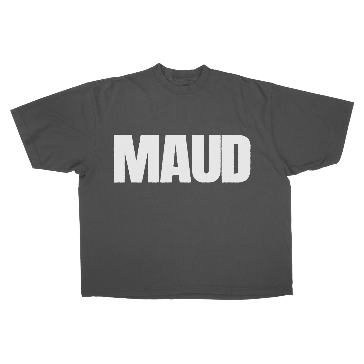 Little Library Baggy Tee - Grey - Front