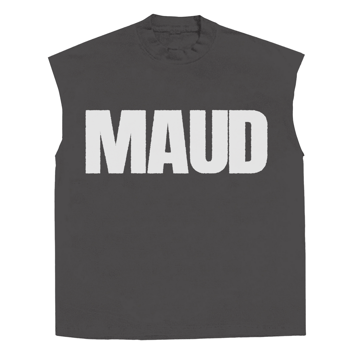 Little Library Sleeveless Tee - Grey - Front