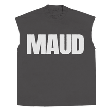 Little Library Sleeveless Tee - Grey - Front