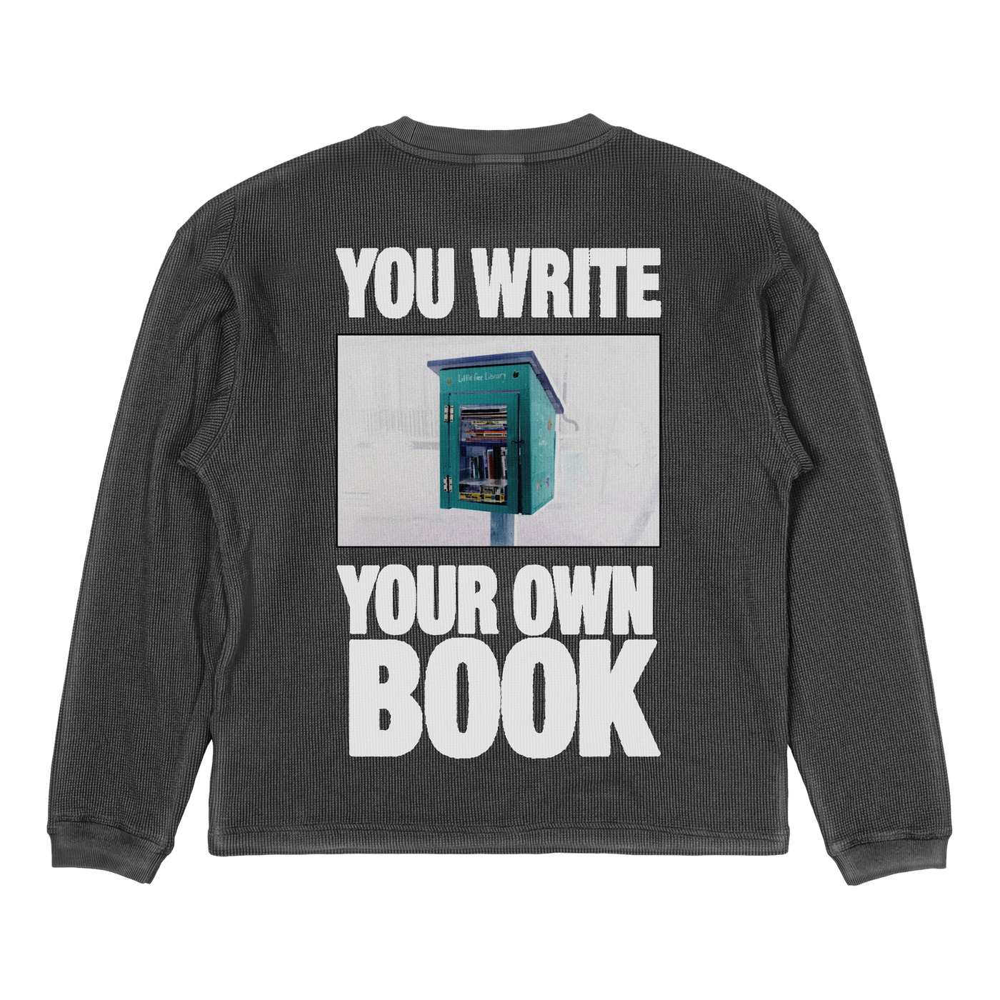 Little Library Thermal - Grey - Back