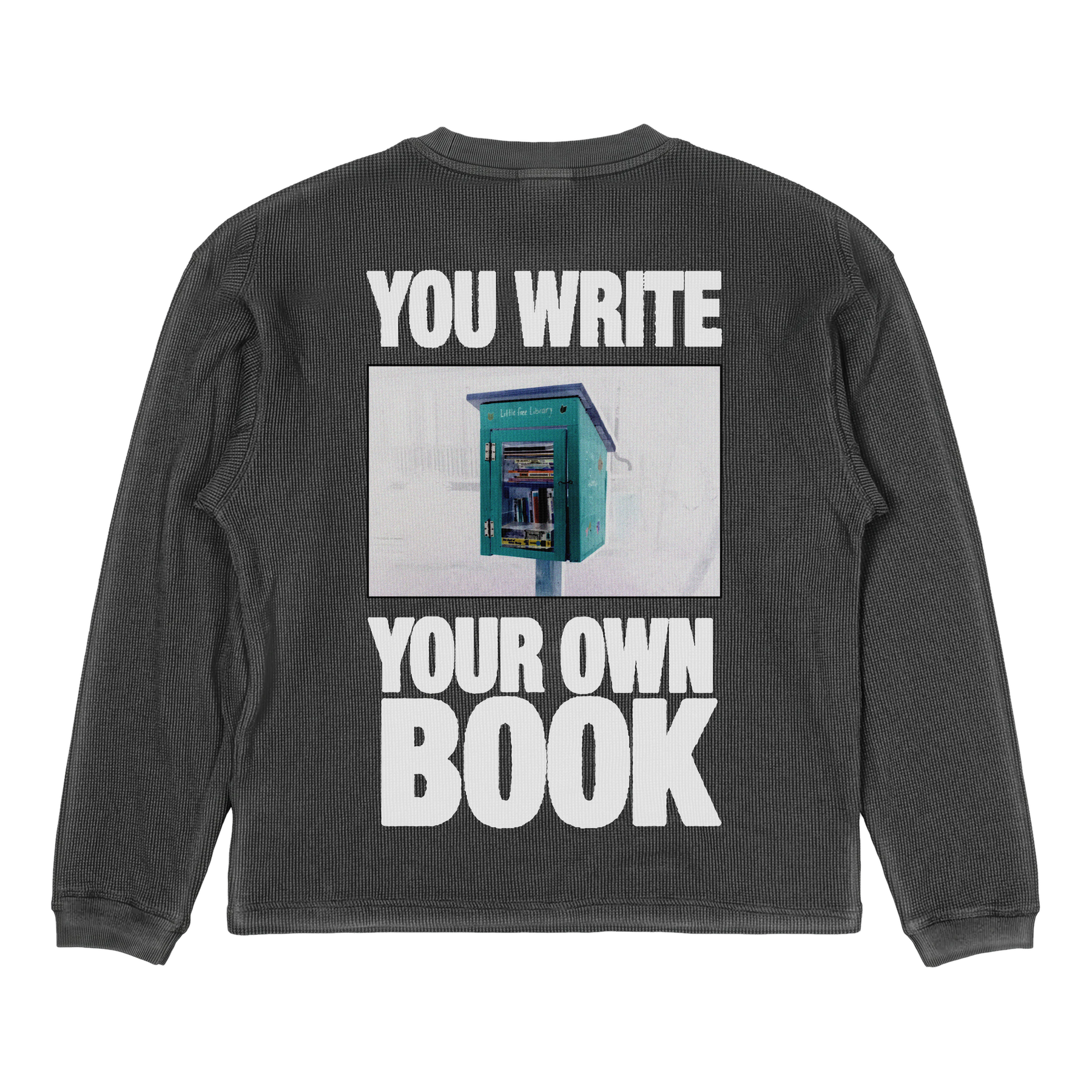 Little Library Thermal - Grey - Back