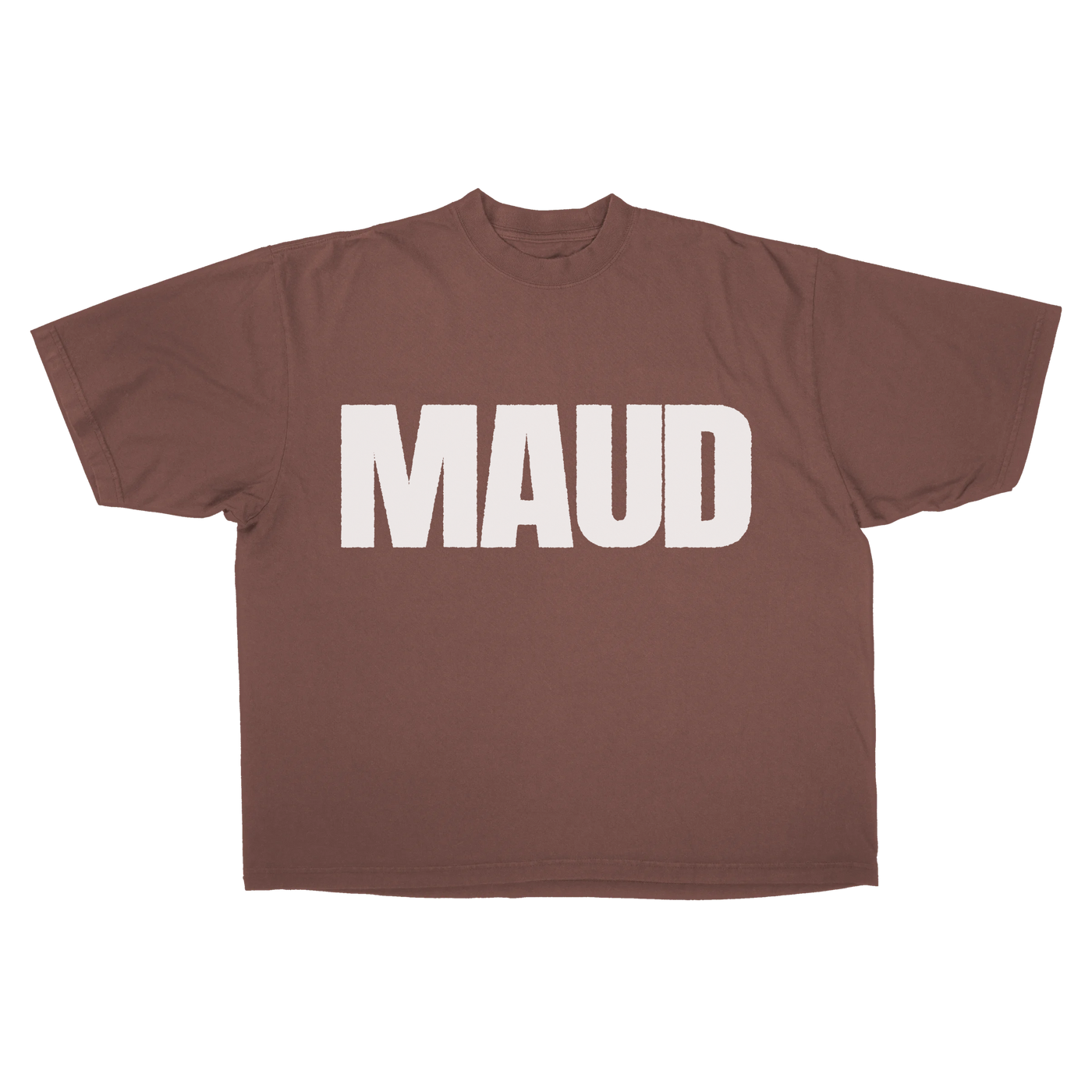 Little Library Baggy Tee - Mocha - Front