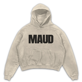 Little Library Hoodie - Sand - Front