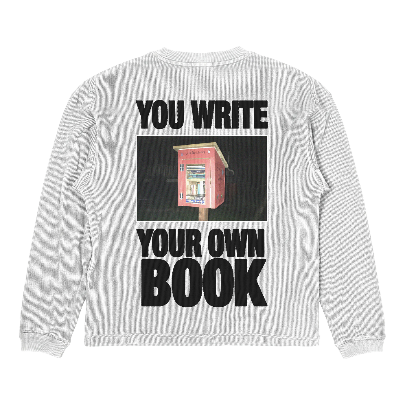 Little Library Thermal - White - Back