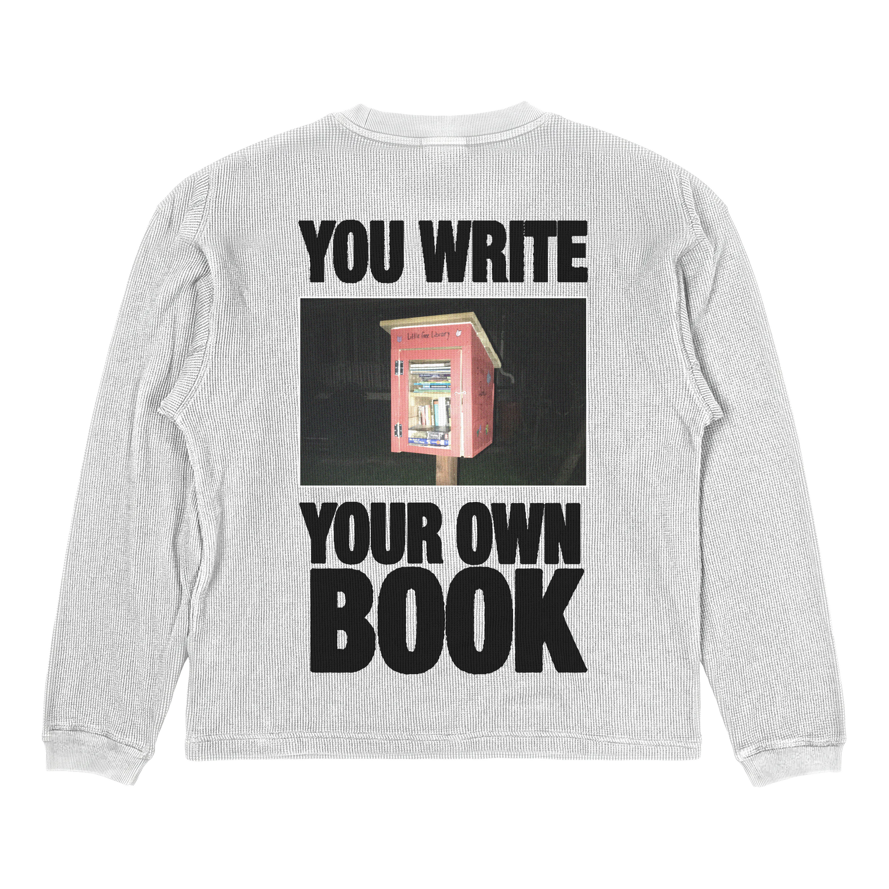 Little Library Thermal - White - Back