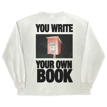 Little Library L/S Tee - White - Back