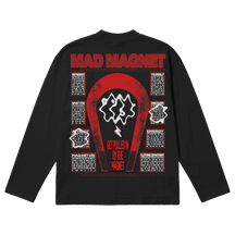 Mad Magnet Baggy L/S Tee - Black - Back