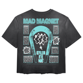 Mad Magnet Tee - Black - Back