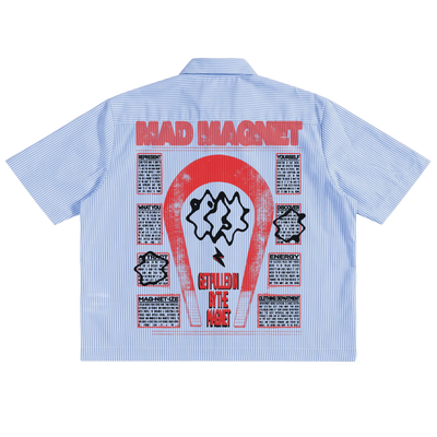 Mad Magnet Boxy Button Up - Back
